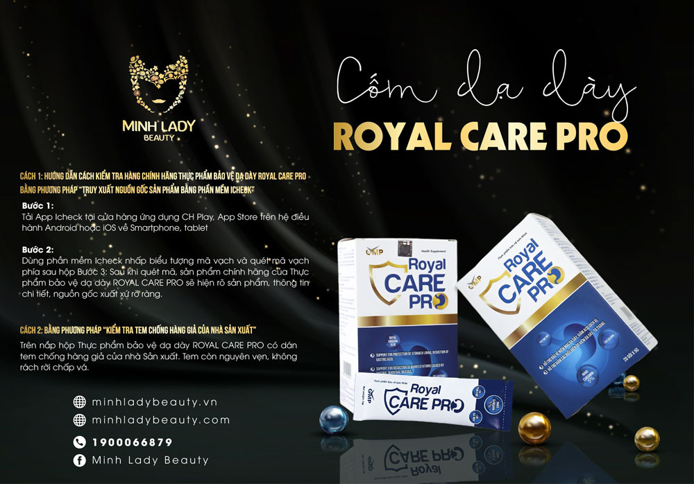KIỂM-HÀNG-CỐM-ĐAU-BAO-TỬ-ROYAL-CARE-PRO-3- Cốm trị đau bao tử Royal Care Pro