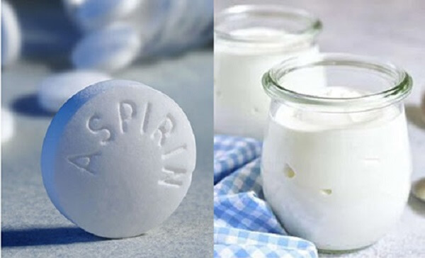 Aspirin làm trắng da toàn thân