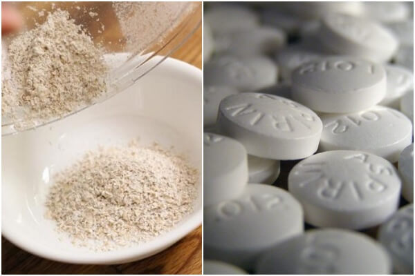 Aspirin làm trắng da toàn thân